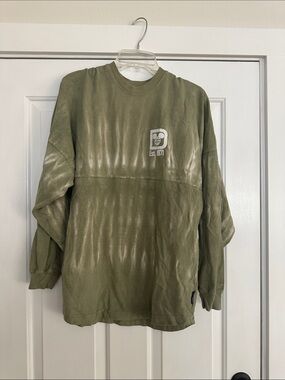 Disney Olive Green Long-Sleeve spirit Jersey